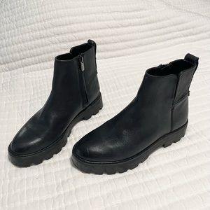 Lug sole Franco Sarto ankle boots